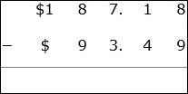 Sum of Decimal