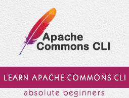 Apache Commons CLI Tutorial