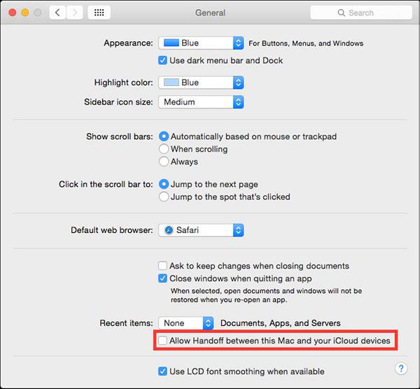 System Preferences