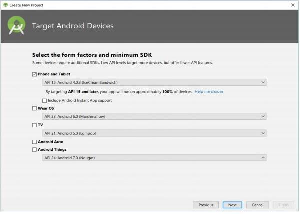 Target Android Devices