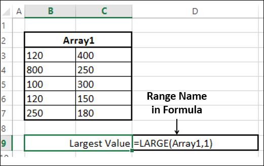 Find Largest Value