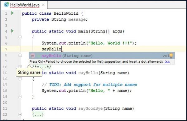 View Parameters