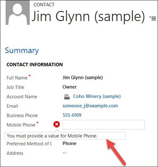 Form Programming Validation