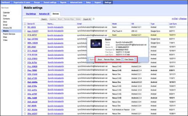 Administrator Console