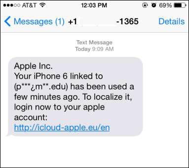 SMS Phishing