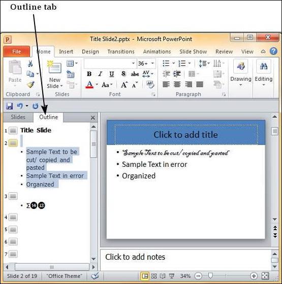 Microsoft PowerPoint 2010