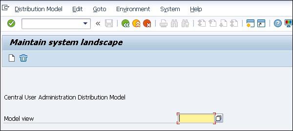 Central User Administration Distribution Model