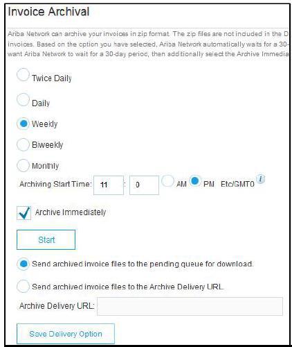 Invoice Archival