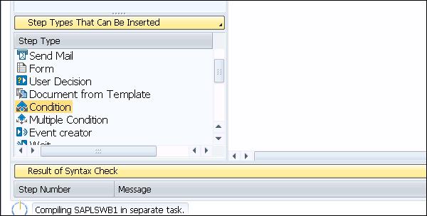 Start Condition Workflow