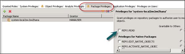 Package Privilege