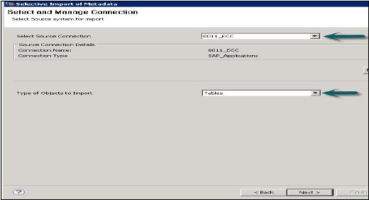 Selective Import of Metadata1