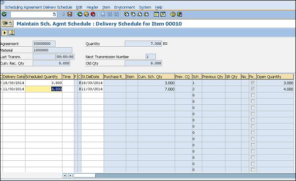 SAP sa details