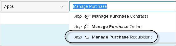 Manage Requisitions