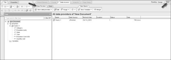 Data Application Mode