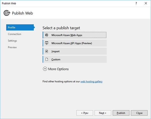 Microsoft Azure Web Apps