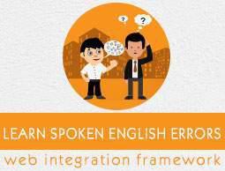 Spoken English Errors Tutorial