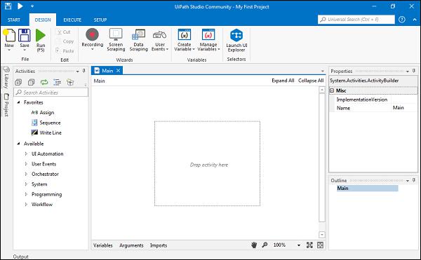 Creating Automation First Project Step3