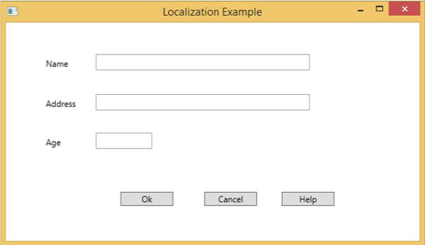 Localization Example