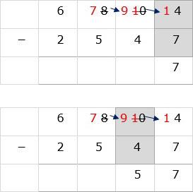 Regroup in Tens Place