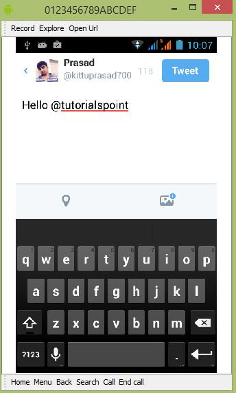 Android Twitter Tutorial