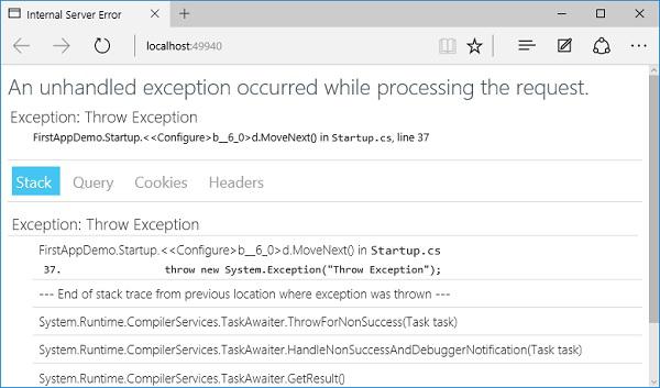Internal Server Error
