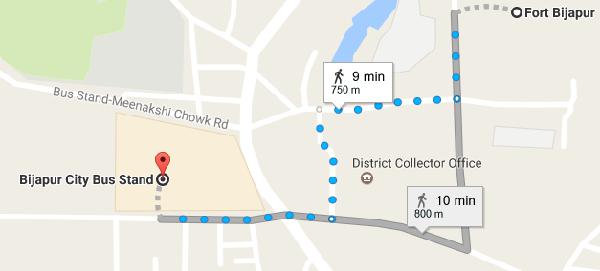 By Raod Bijapur Fort