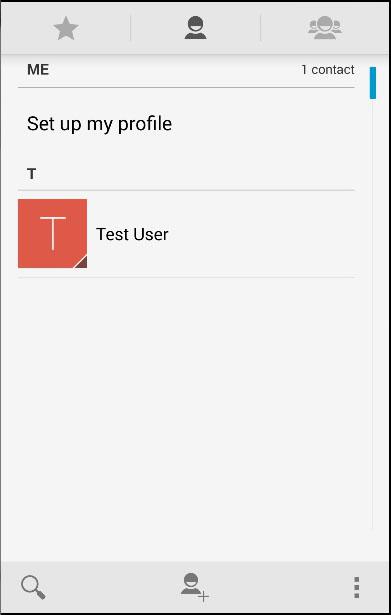 Cordova Contact Create