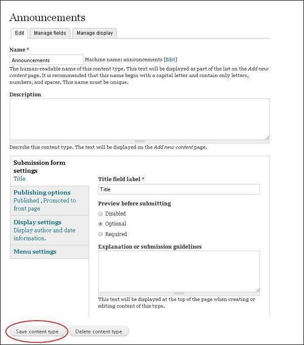 Drupal Announcements