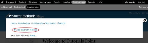 Drupal Setup Payments