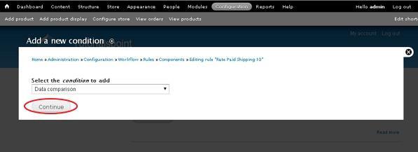Drupal Setup Shipping
