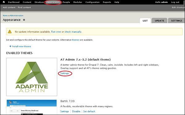 Drupal Themes and Layouts