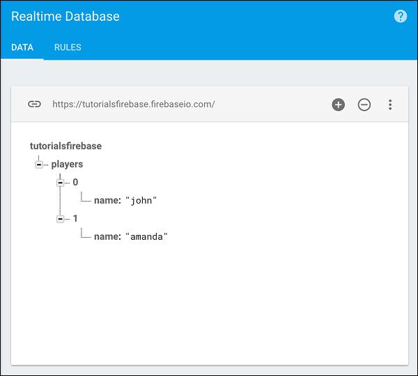 Firebase Arrays Simple