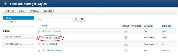 Joomla Customize Logo