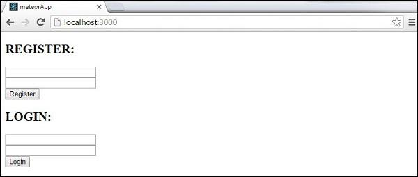 Meteor Accounts Start