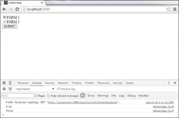 Meteor Forms Checkbox
