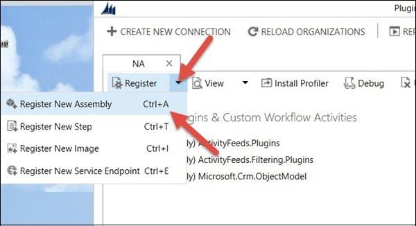 Mscrm Plugin Registration Assembly