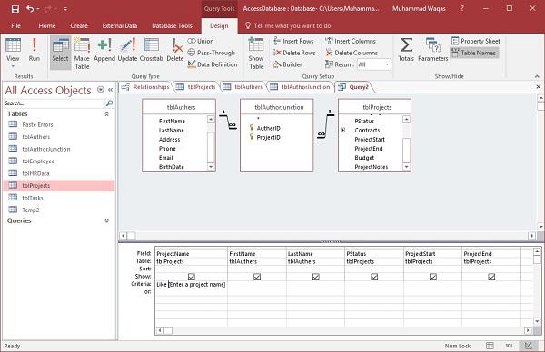 Number of Characters