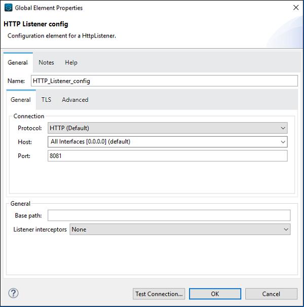 HTTP Listener Component