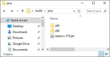 OpenCV Jar File