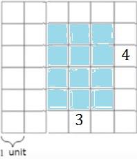 Shaded Shape on Grid