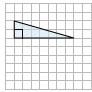 Finding the area of a right triangle on a grid Quiz2