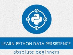 Python Data Persistence Tutorial