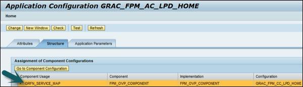 Application Configuration