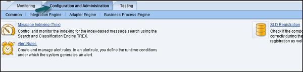 Configuration and Administration Tab