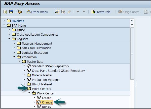 SAP PP Access