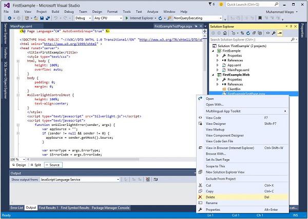 FirstExampleTestpage.aspx
